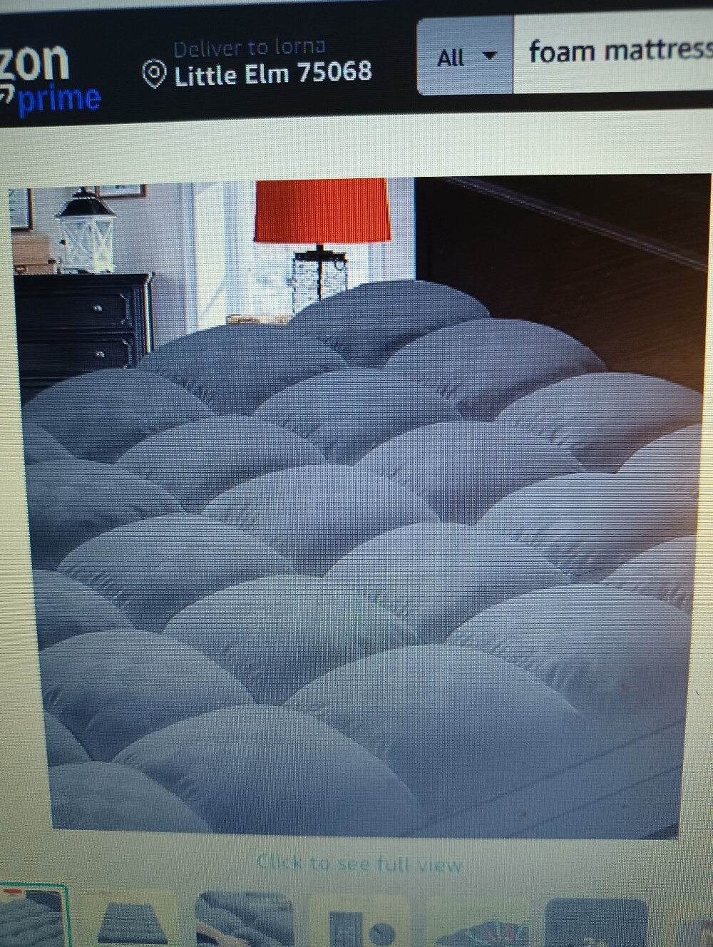 Plush Gray Bed Topper - Ultra Soft Comfort Xtra Thick